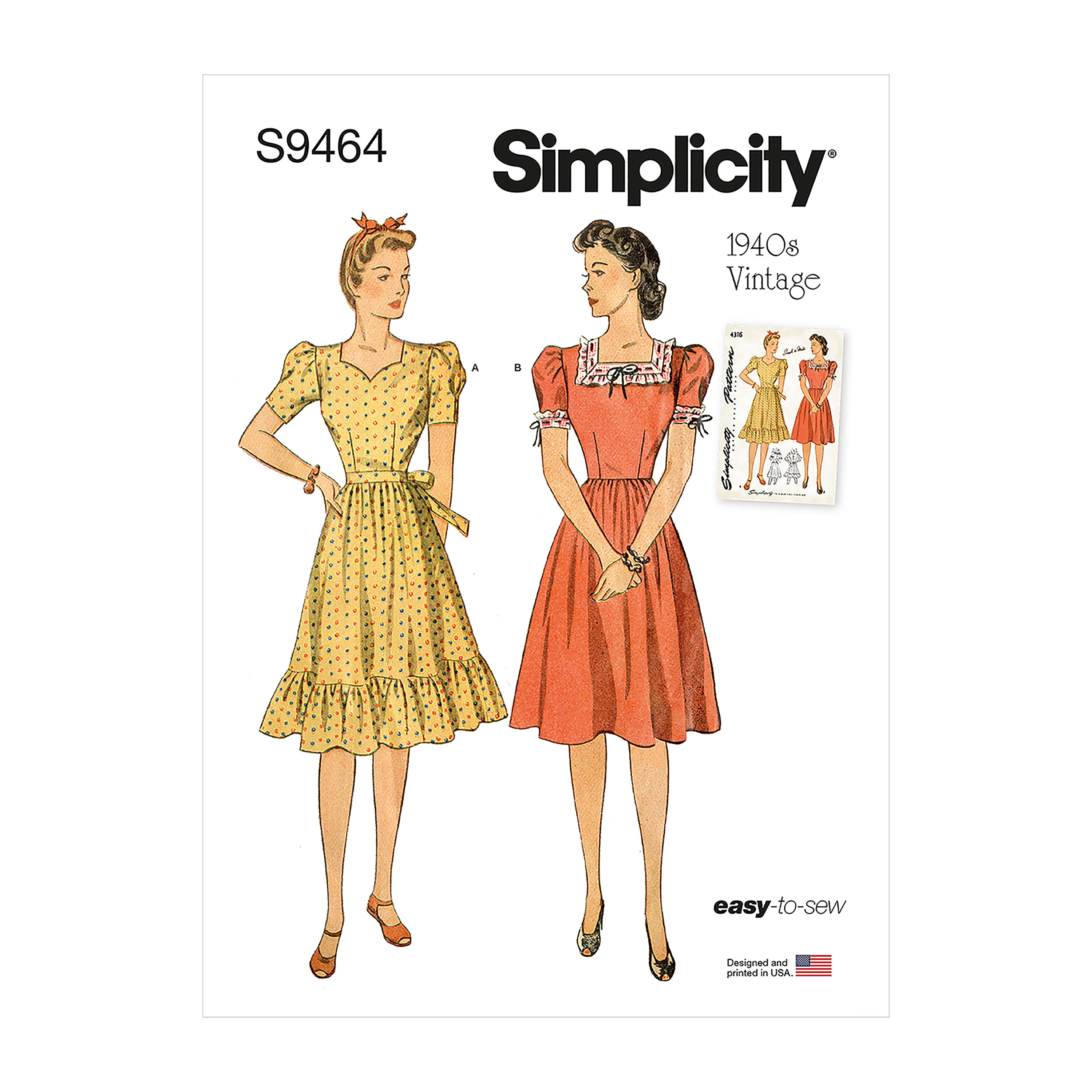 1940s simplicity 2657 vintage sewing pattern girl's full etsy