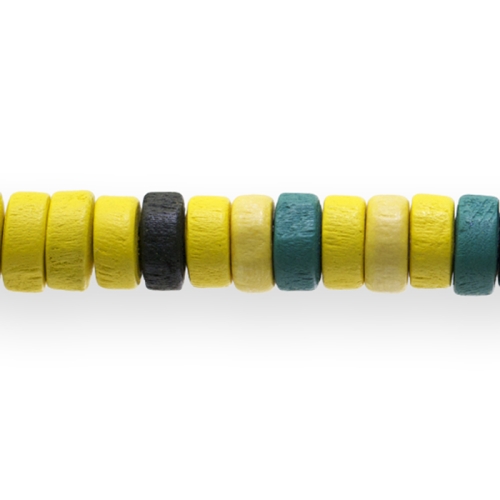 Rõngakujulised puithelmed, 8 × 4 mm
