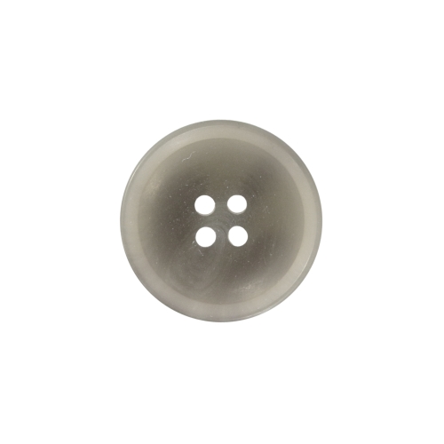 Matt, läbikumav, nelja auguga, plastiknööp, 25mm, 40L