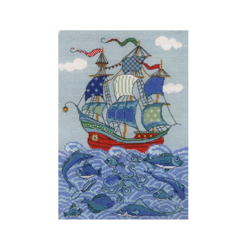 Tikkimiskomplekt Riolis, Laev ja kalad 1465