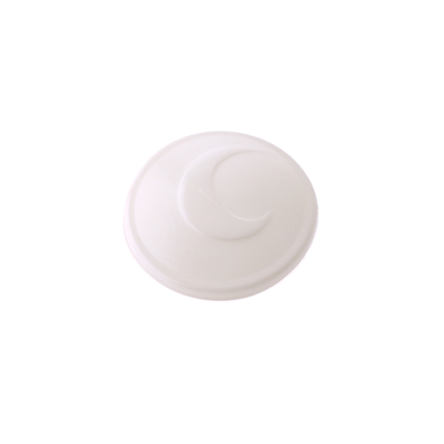 Reljeefse ornamendiga, kumera vormiga, plastiknööp 20mm, 32L