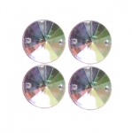 Ümar plastkristall 20mm; 4tk pakis