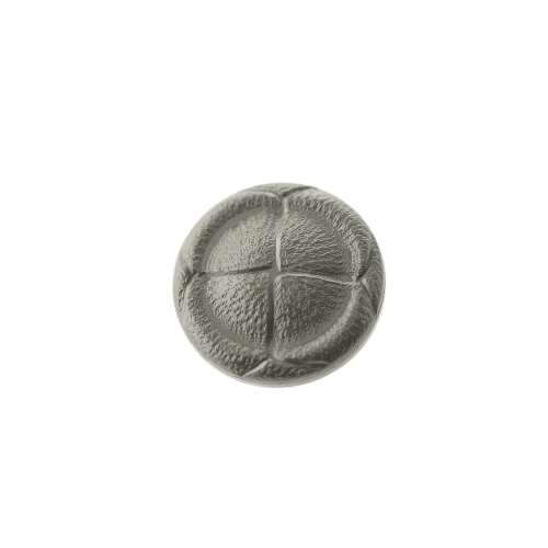 Reljeefse ornamendiga, kumera vormiga, plastiknööp 21mm, 32L