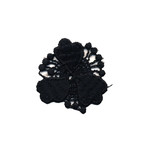 Õmmeldav aplikatsioon; Väike lilleke/ Embroidered Iron-On Patch; Flower 3,5 cm