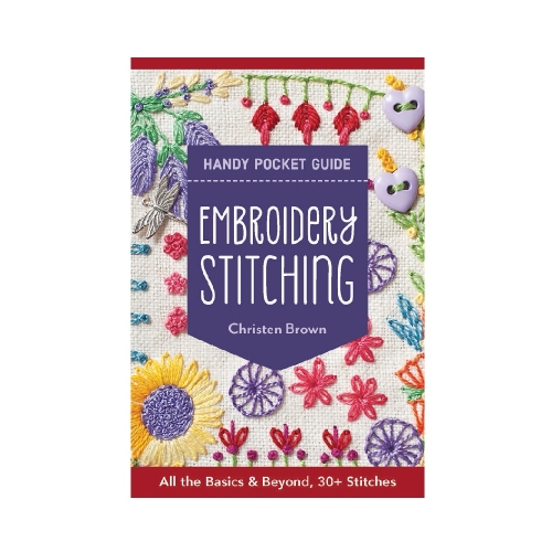 Raamat "Embroidery Stitching Handy Pocket Guide"