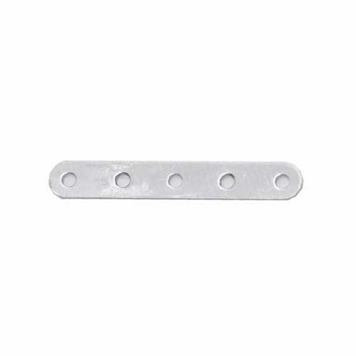 Silver 5-Hole Cord Spacer Bar, 24 x 3,3mm
