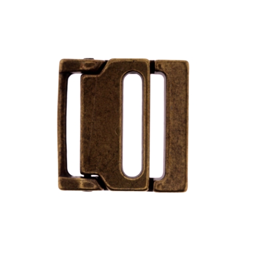 Klõpsuga metallpannal 25x25 mm rihmale laiusega 20 mm