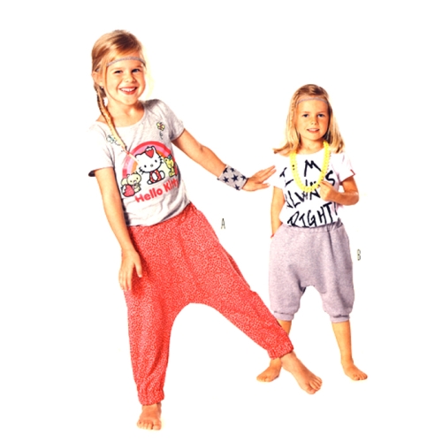 Püksid 104 - 140cm, Pants, Burda 9493