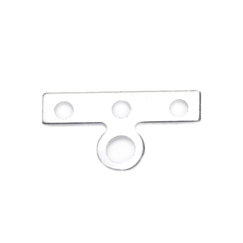 Otsakinnis kolme auguga ja aasaga, Simple 3-to-1 Connector, 14 x 3 x 0,6mm