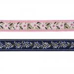 Romantiliste lilleõitega dekoratiivpael Art.9451150, EM, laiusega 25 mm