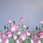 Roosipeenraga, trikookangas kupongina 150 cm x 150 cm, Stenzo, 15917