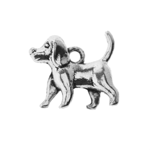 Koerakujuline metallist ripats, 15x5mm