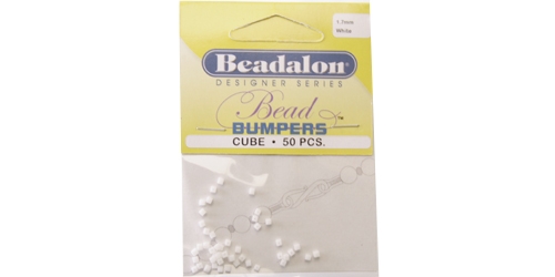 Kummist pärlipidurid/vahedetail, Bead Bumpers 1,7mm; 50tk