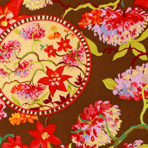 Puuvillane kangas, Nel Whatmore Orient - Sunset Orient, 112cm, PWNW064