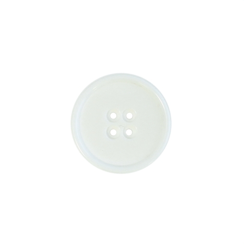 Kõrgete äärtega, nelja auguga plastiknööp, 25mm/40L