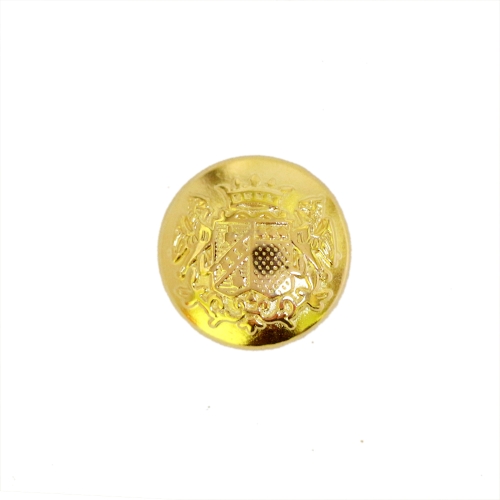 Vapimustriga metallnööp 15mm/24L