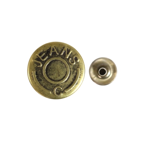 Naelkinnitusega nööp, teksanööp ø20 mm, suurus: 32L