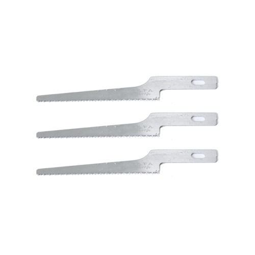 Kunstnikunoa 3 saetera, 3 Spare Fine Saw Blades for Professional Art Knife AK-4, OLFA (Jaapan), KB4-NS/3