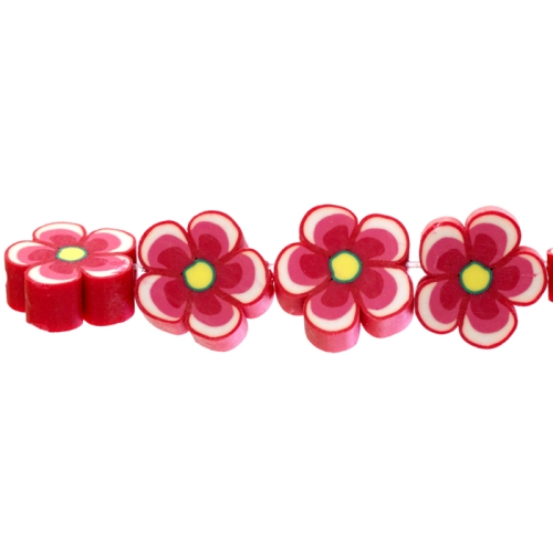 Kirjud, mustrilised, polümeersavist ümarad helmed 18mm