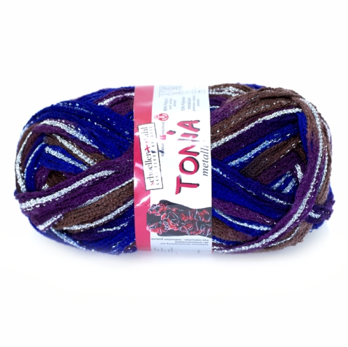 Krookiv "salli" lõng Tonia Metallic, Schoeller+Stahl (Saksamaa)