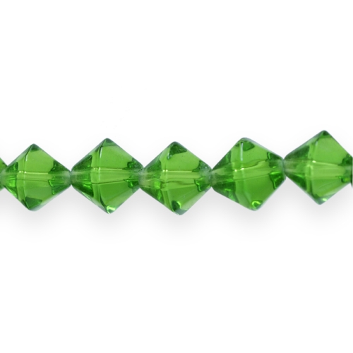 Topeltkoonusekujuline 12,5x11,5mm klaashelmes