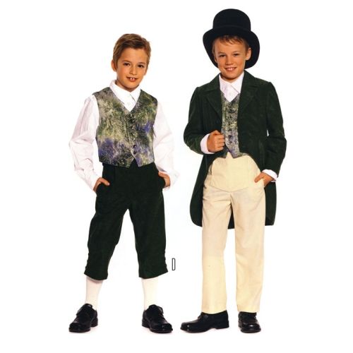 Biedermeieri kuub ja püksid, Kasv 122-164 cm / Biedermeier Pantsuit / Burda 9528