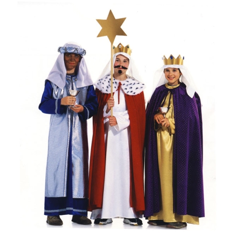 Kolm Idamaa Tarka, Kasv 104-164 cm / The Three Magi / Burda 2438