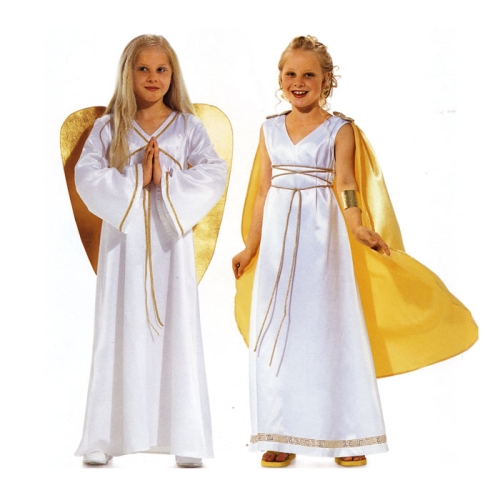 Rooma tüdruk ja Ingel, Kasv 128-164 cm / Roman Girl &amp; Angel / Burda 2437