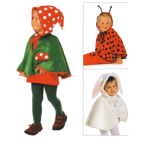 Lepatriinu ja sõbrad, Kasv 68-98 cm / Ladybug &amp; Friens / Burda 2517