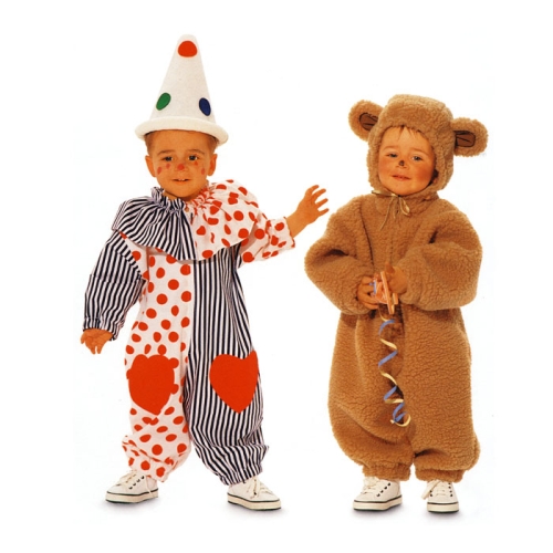Kloun ja Mõmmik, Kasv 68-98 cm / Ours &amp; Bear / Burda 4946