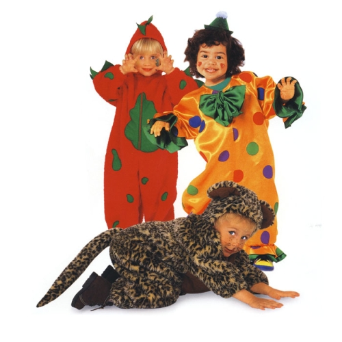 Draakon, Kloun ja Kass, Kasv 80-104 cm / Dragon &amp; Cat / Burda 4361