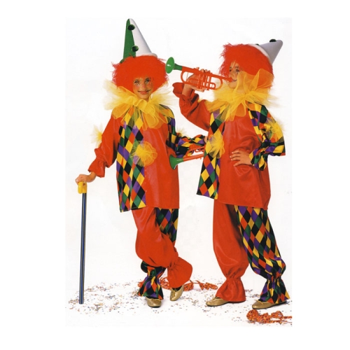 Kloun, Kasv 116-176 cm / Clown / Burda 4101