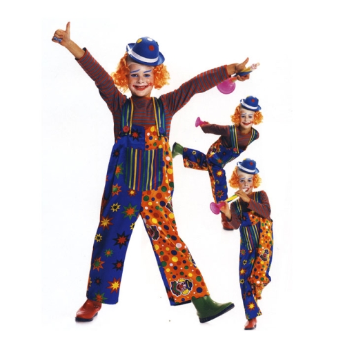 Kloun, Kasv 104-164 cm / Clown / Burda 2448