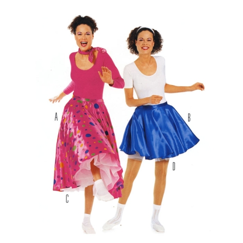 Rock'n´Roll, Suurustele (Eur Sizes) 34-50 / Burda 2518