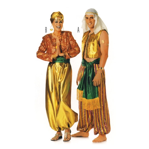 Kombinesoon "Orient", Lõiked suurustele (Eur Sizes) 34-44 / Coordinates / Burda 2526