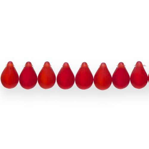 Tilgakujuline ülalt risti läbistatud (Jablonex) 9x6mm klaashelmes