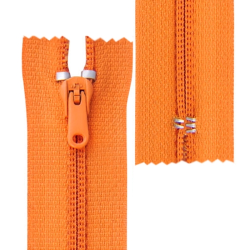Tex lukk Tugevdatud hambaga spiraallukk / Strong 4mm Coil Trouzer Zipper / 20cm