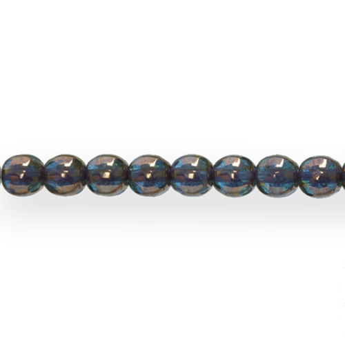 Ümar läbipaistmatu metalsetes toonides klaashelmes 6mm