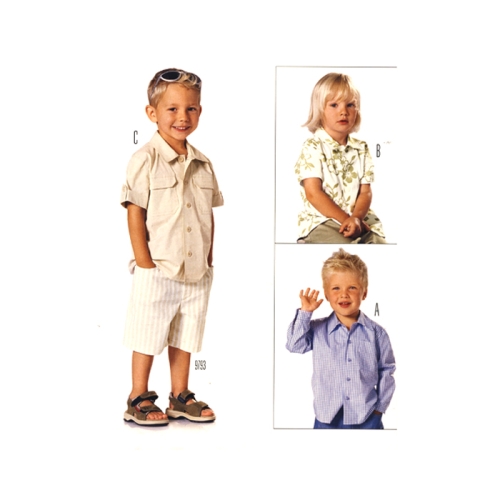 Särk 92 - 116 cm, Shirt, Burda 9792