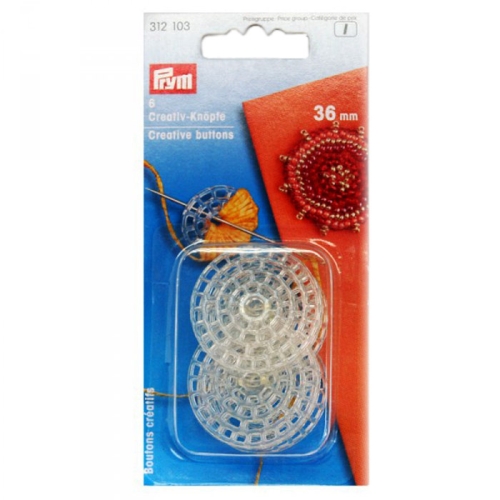 Nööbitoorikud ø36 mm, 6 tk, Prym 312103