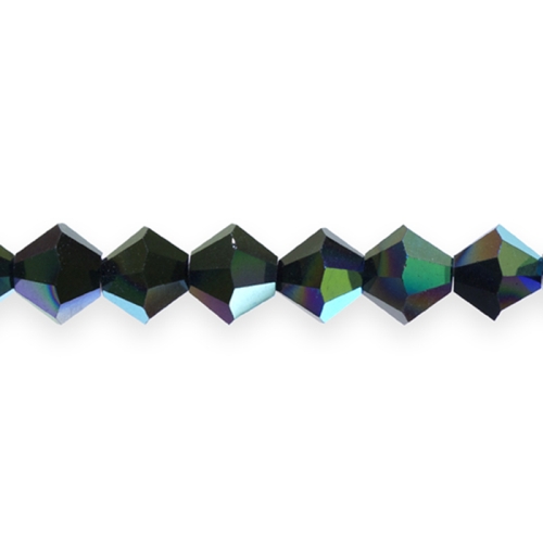 Tahulised klaashelmed ( topeltkoonused ), 8mm, Jablonex