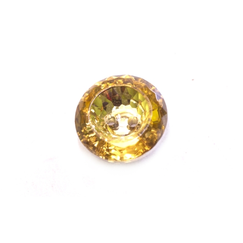 Ümar kristallilaadne akrüülnööp 13mm, 21L