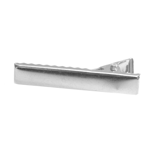 Metallist juukseklambri toorik, Metal Aligator Hair Clip, 40 x 8 mm