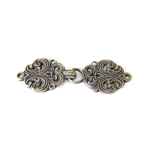 Норвежский застежка, Размеры пары 63mm x 20mm
