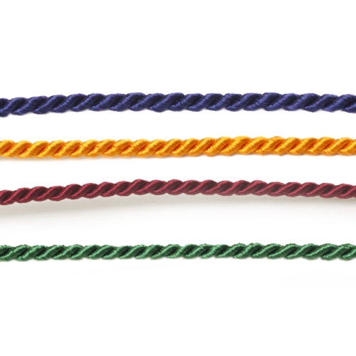Läikiva pinnaga dekoratiivnöör ø 2,5 mm – 2,8 mm, Art.845213628