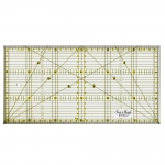 Läbipaistev plastjoonlaud, Transparent Plastic Ruler 15cm x 30cm, SewMate #1530-2