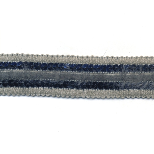 Karvariba ja litritega kootud kaunistuspael AA88/34149 laiusega 3cm