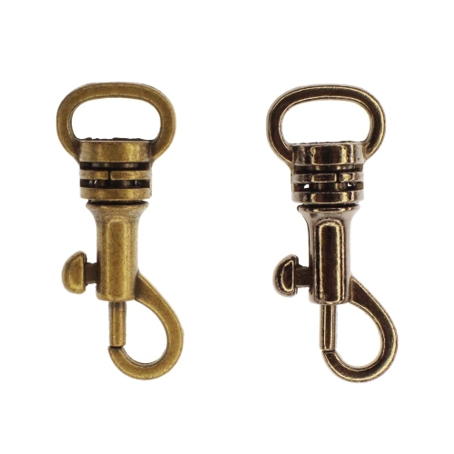 Metallist karabiinhaak pikkusega 33 mm, rihmale laiusega 8 mm SH002