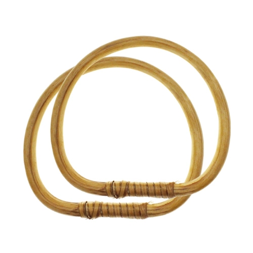 Bamboo bag handles ø13cm