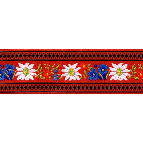 Romantiliste lilleõitega dekoratiivpael Edelweiss Art.9439380/EM laiusega 50 mm, AB44